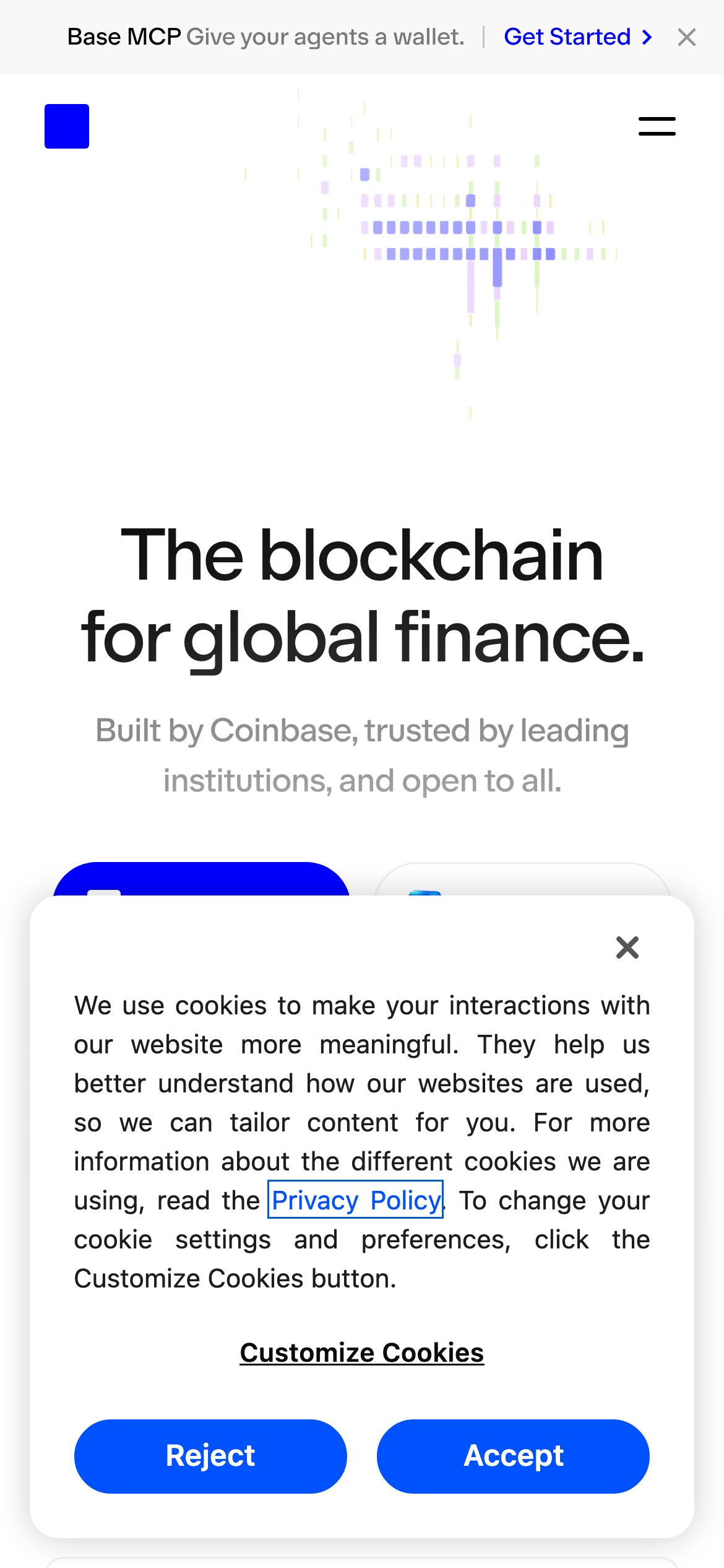 Base — 移动首屏