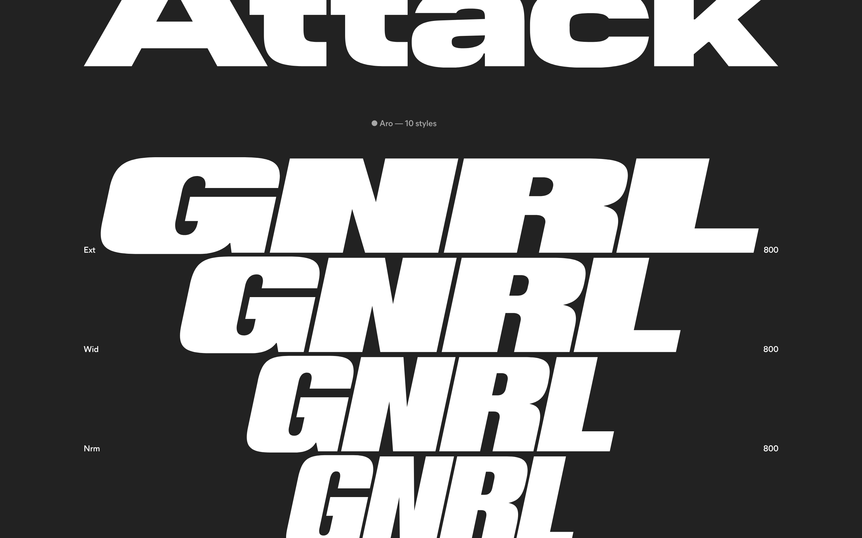 General Type Studio — 桌面滚动分段(90% viewport 步进,作为视觉证据)