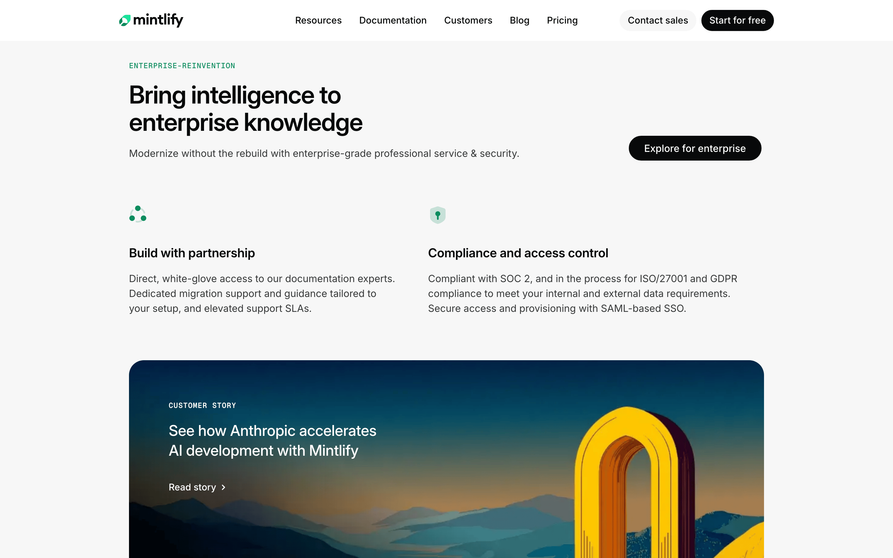 Mintlify — 桌面滚动分段(90% viewport 步进,作为视觉证据)