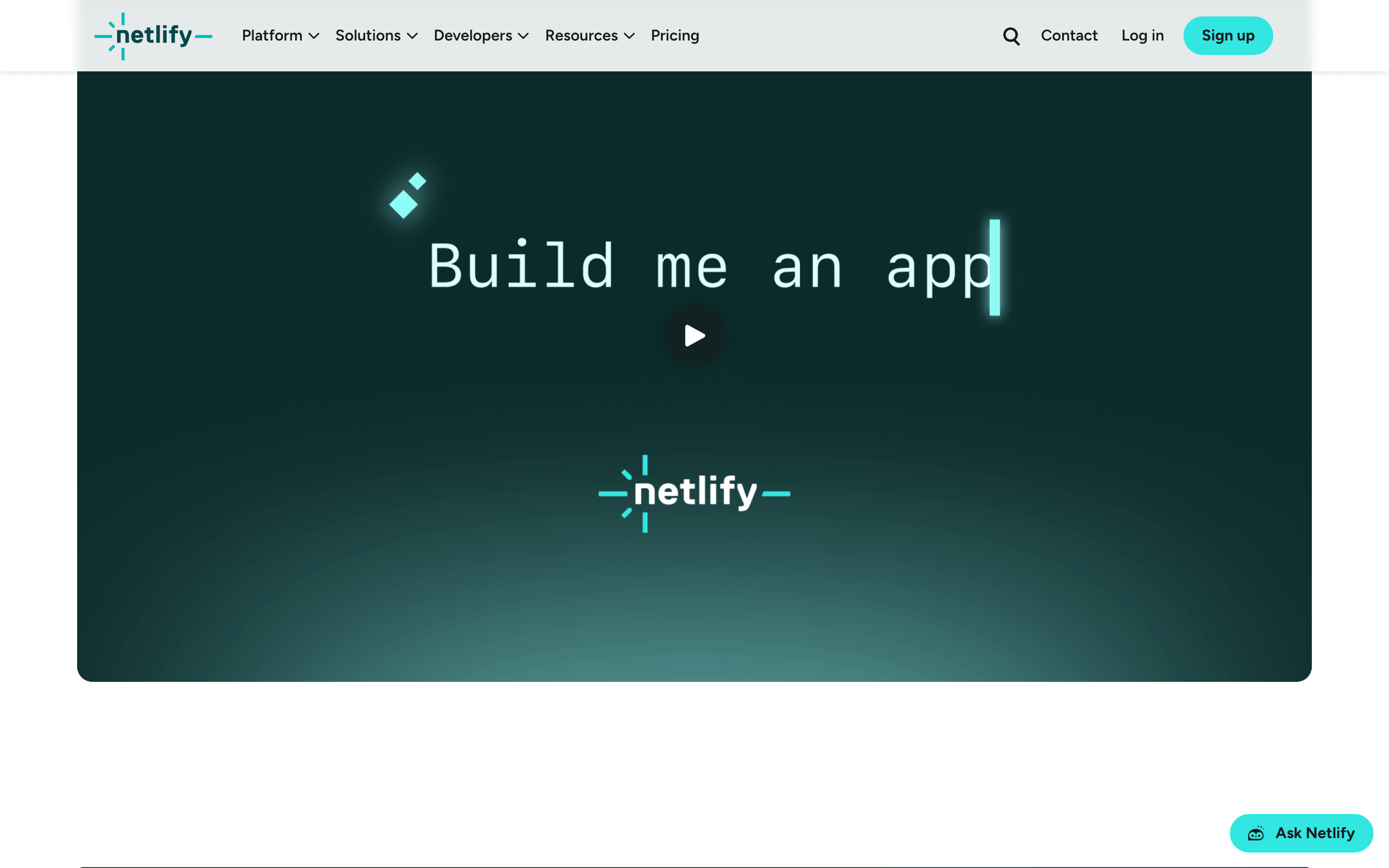 Netlify — 桌面滚动分段(90% viewport 步进,作为视觉证据)