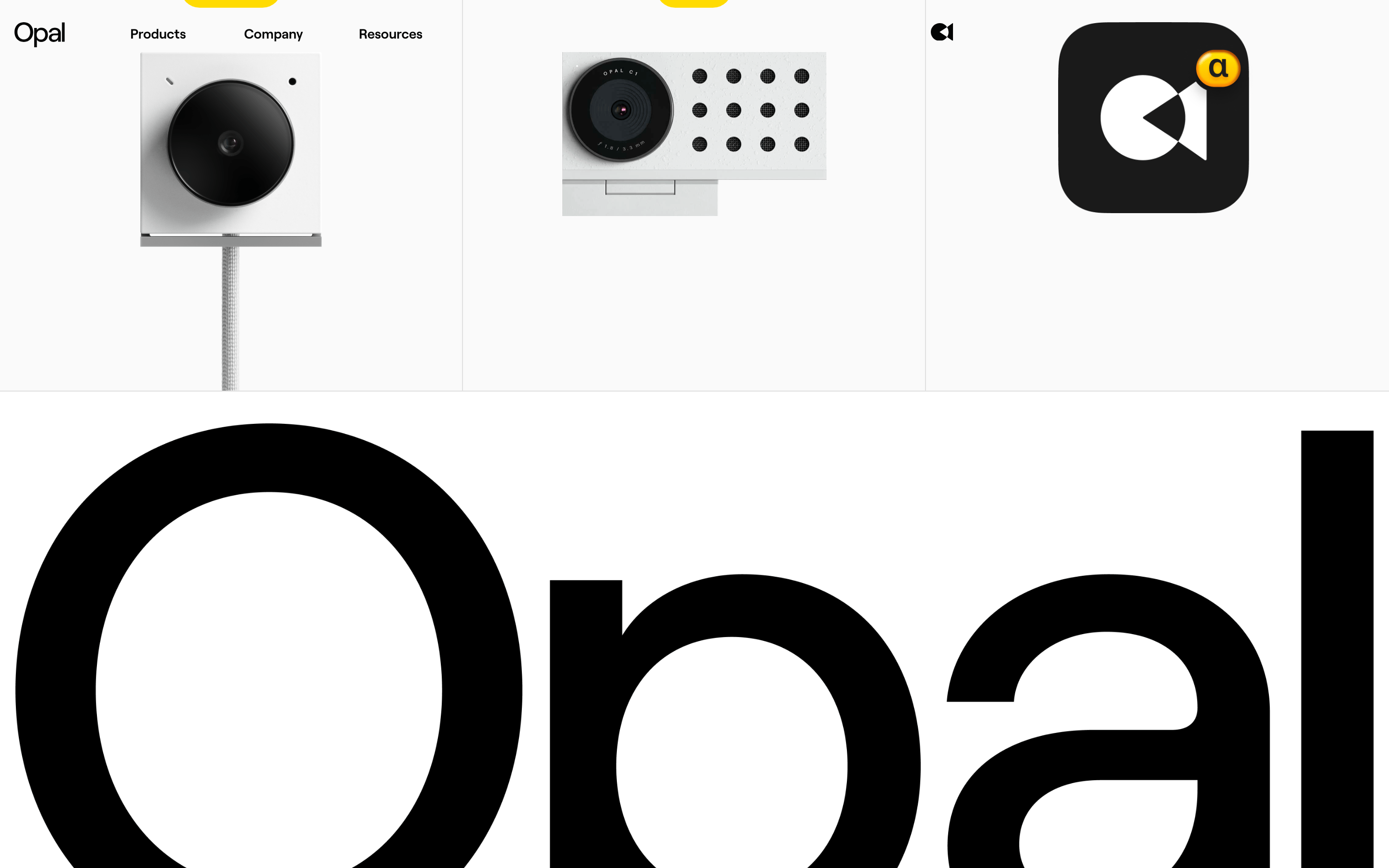 Opal Camera Inc. — 桌面滚动分段(90% viewport 步进,作为视觉证据)