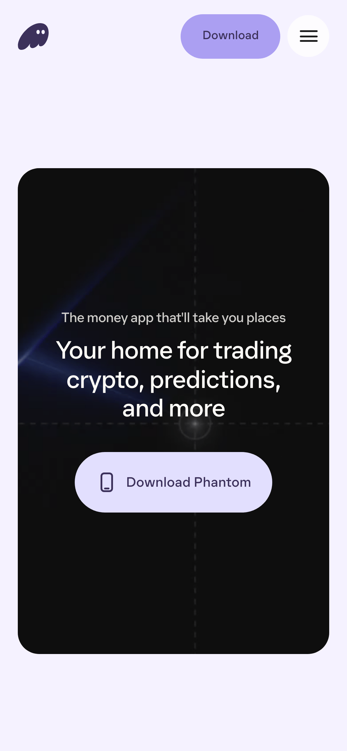 Phantom — 移动首屏