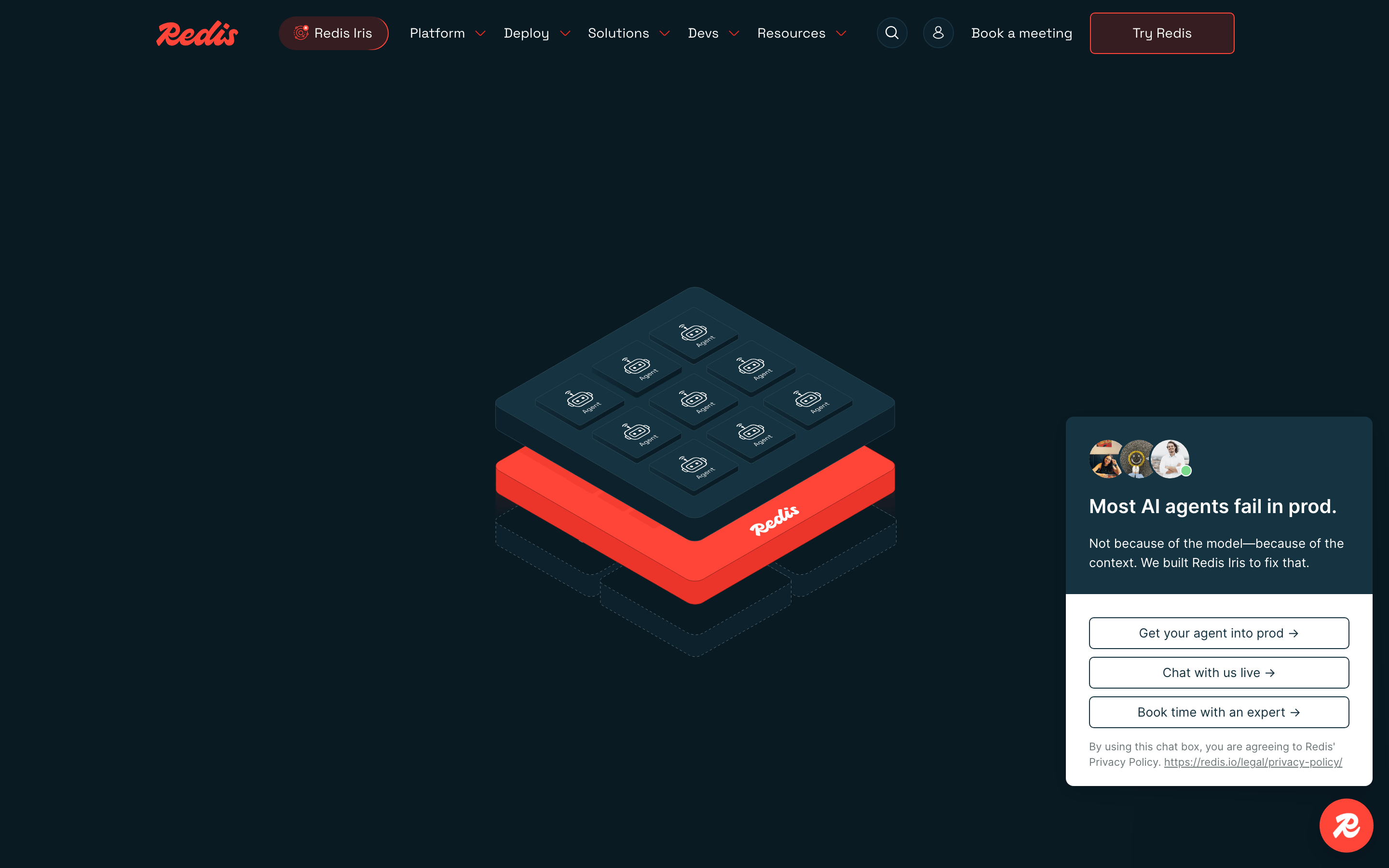 Redis — 桌面滚动分段(90% viewport 步进,作为视觉证据)