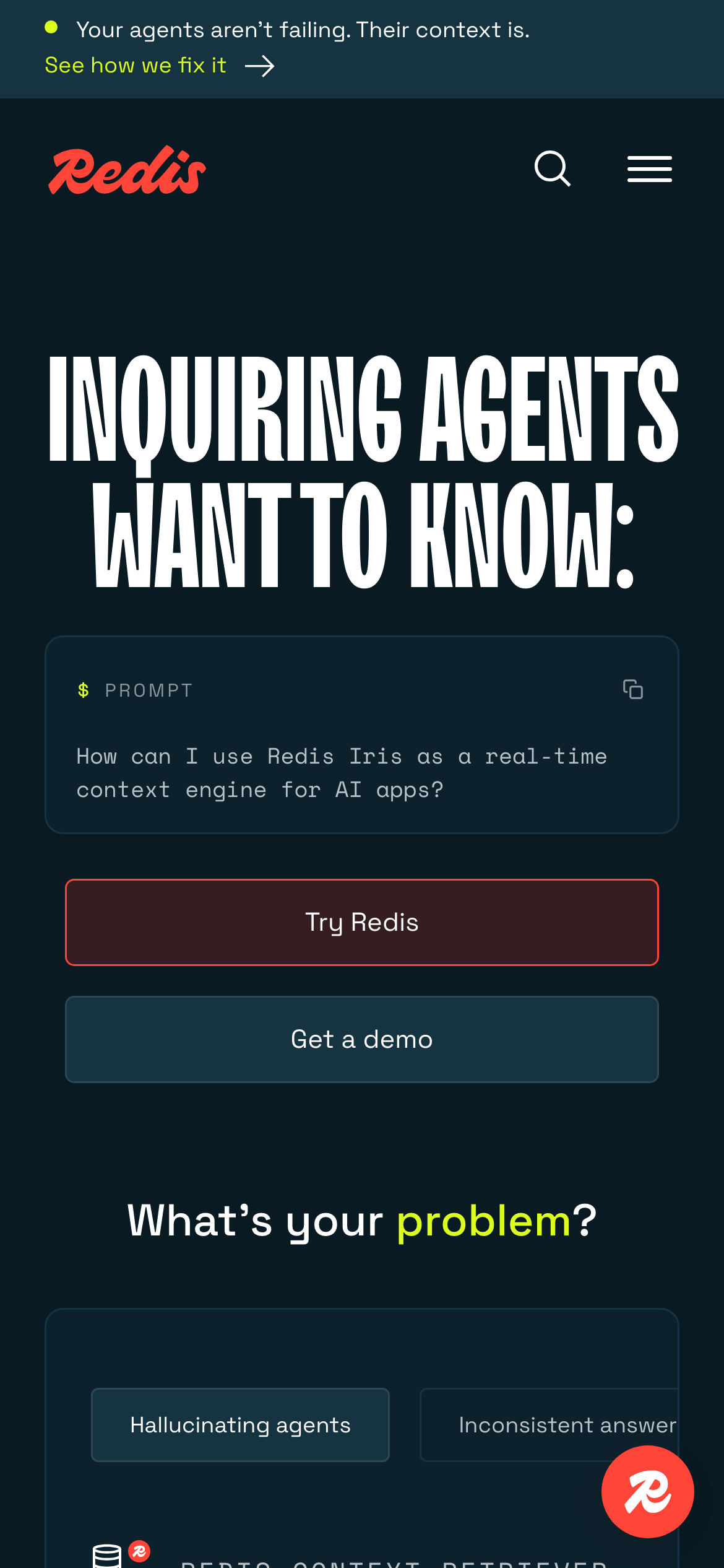 Redis — 移动首屏