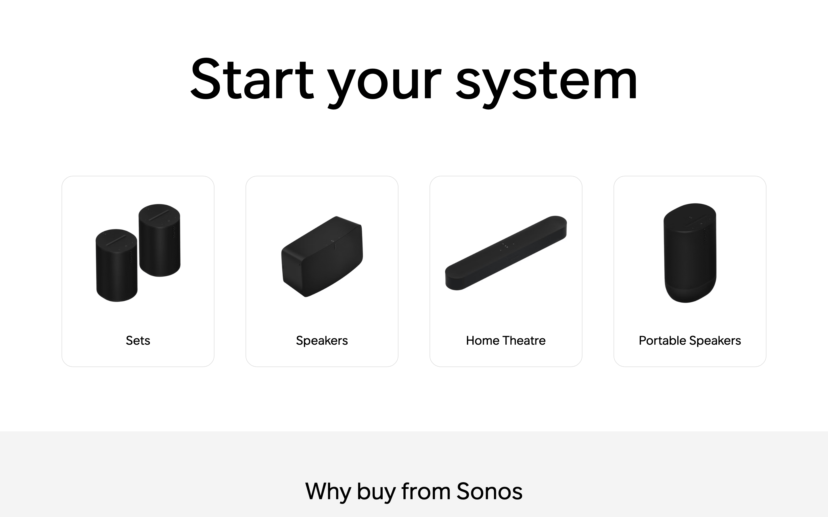 Sonos — 桌面滚动分段(90% viewport 步进,作为视觉证据)